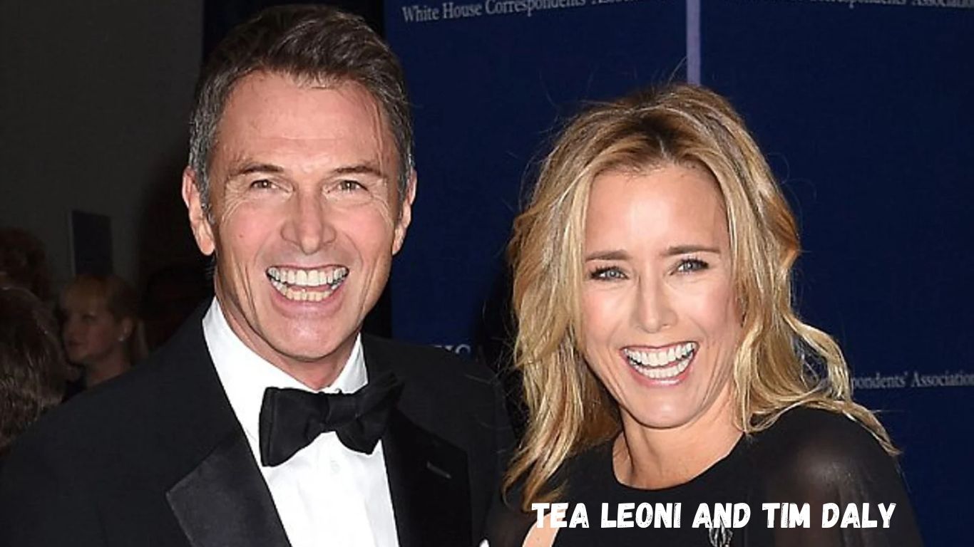 Tea Leoni and Tim Daly